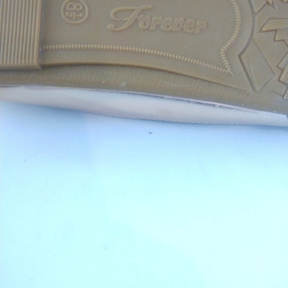 Forever Gold Rhinestone Flats - Picture 9 of 10